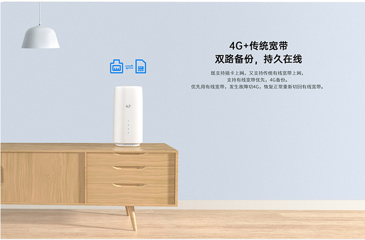才為商務(wù)寬帶貓4G無線路由器隨身wifi插卡無限流量移動路由器車載wifi熱點無線上網(wǎng)卡流量卡CPE 白色包年